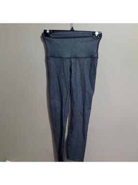 Lululemon high Times Giant Herringbone Black Leggings Size 2